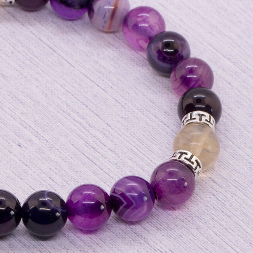 Pulsera de Amatista - Tranquilidad +