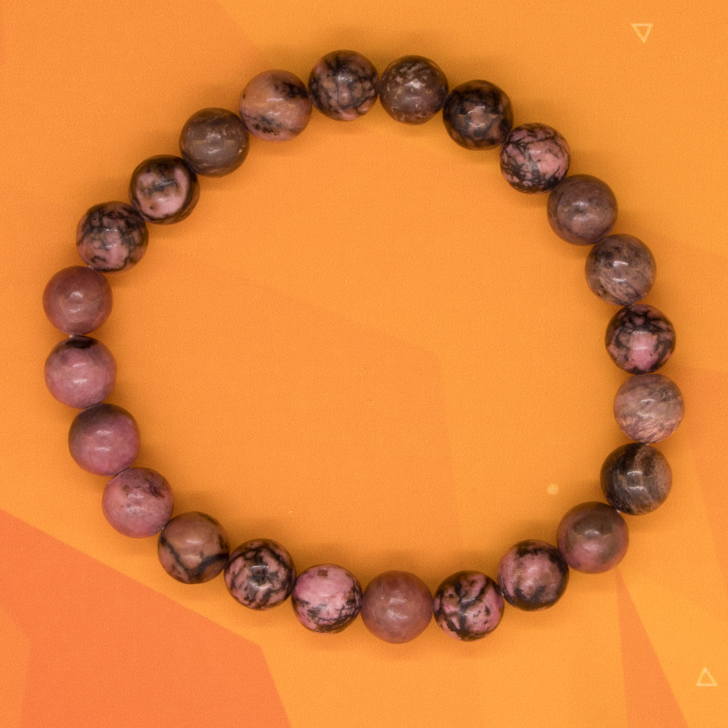Pulsera de rodonita - Protectora, recontituyente, anti estress