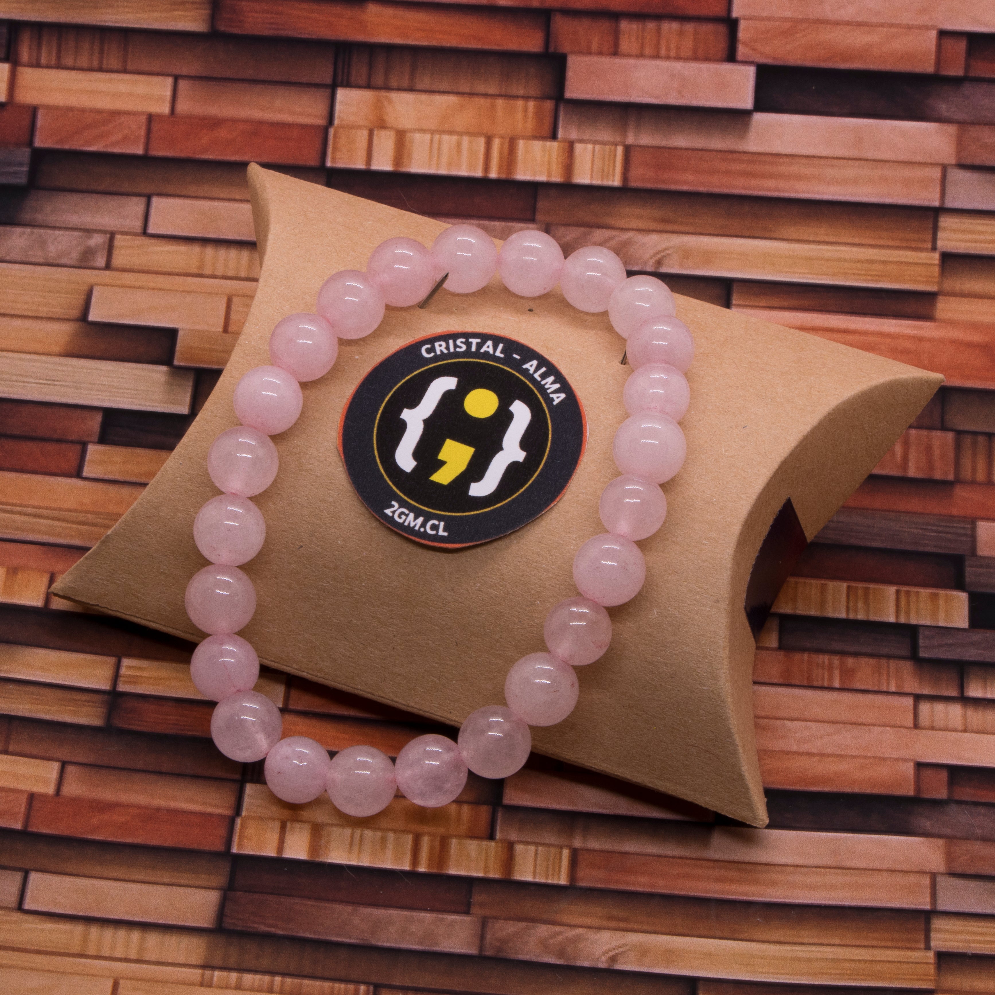 Pulsera de Cuarzo rosa - Amor y compasión