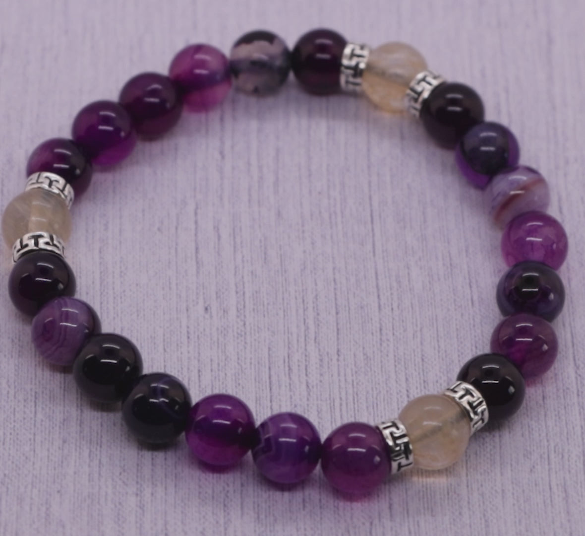 Pulsera de Amatista - Tranquilidad +
