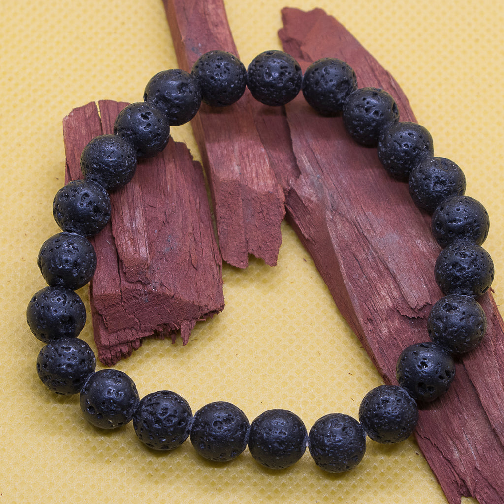 Pulsera de Lava volcánica