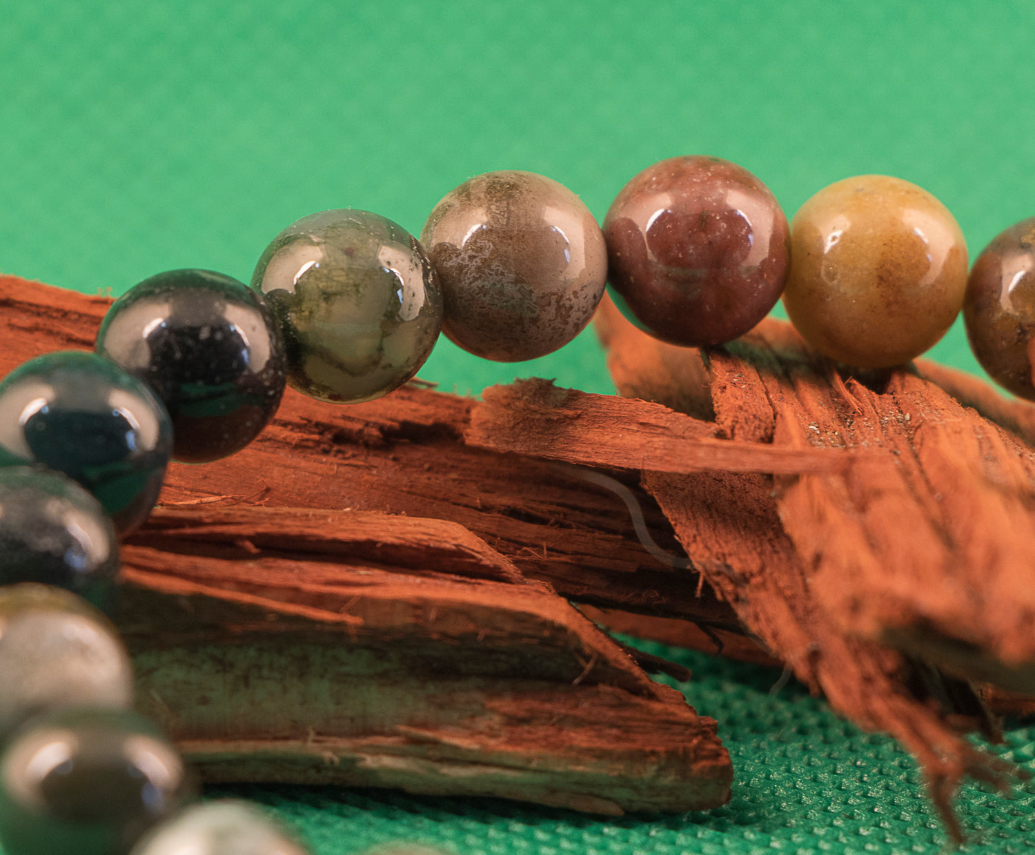 Pulsera de Jaspe multicolor