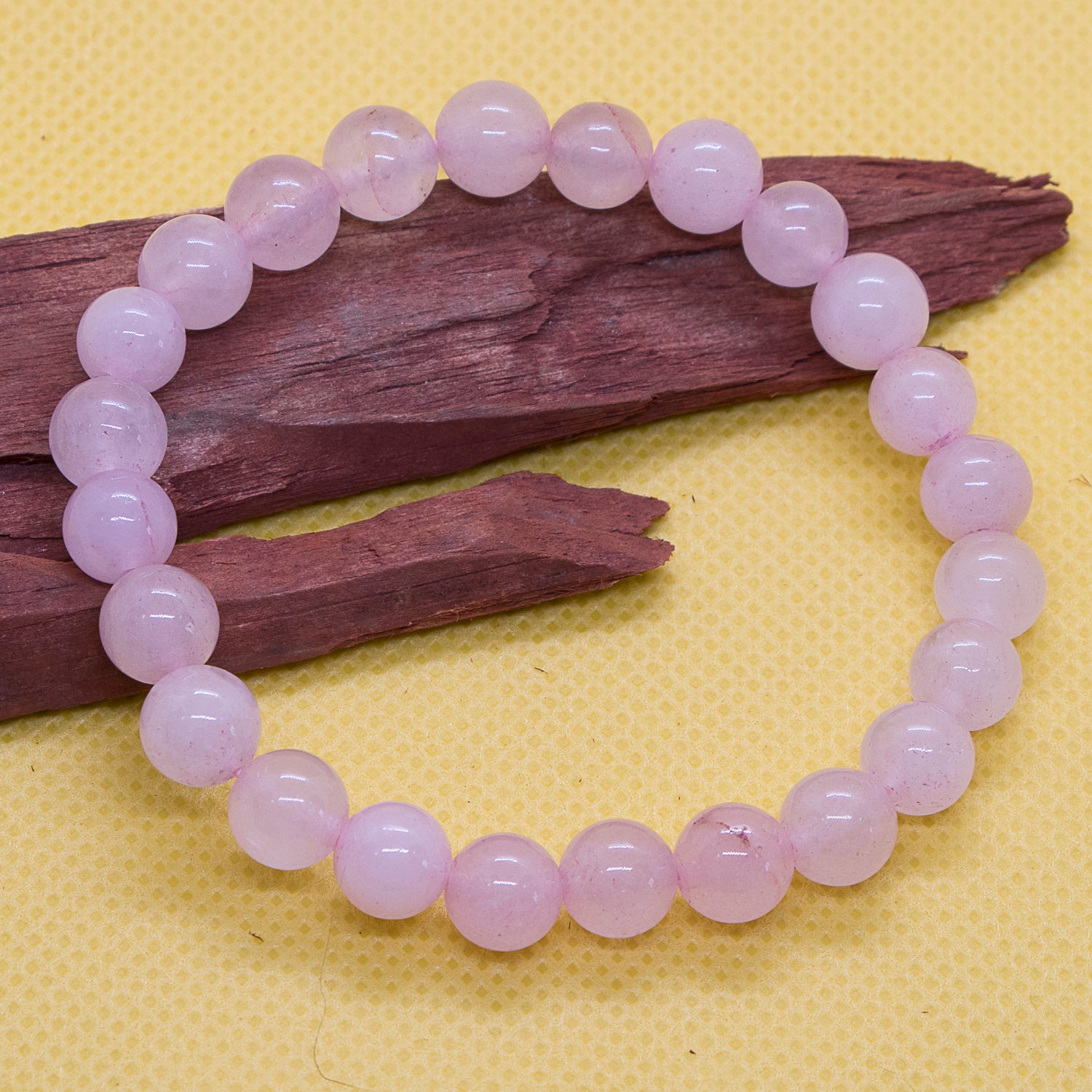 Pulsera de Cuarzo rosa - Amor y compasión