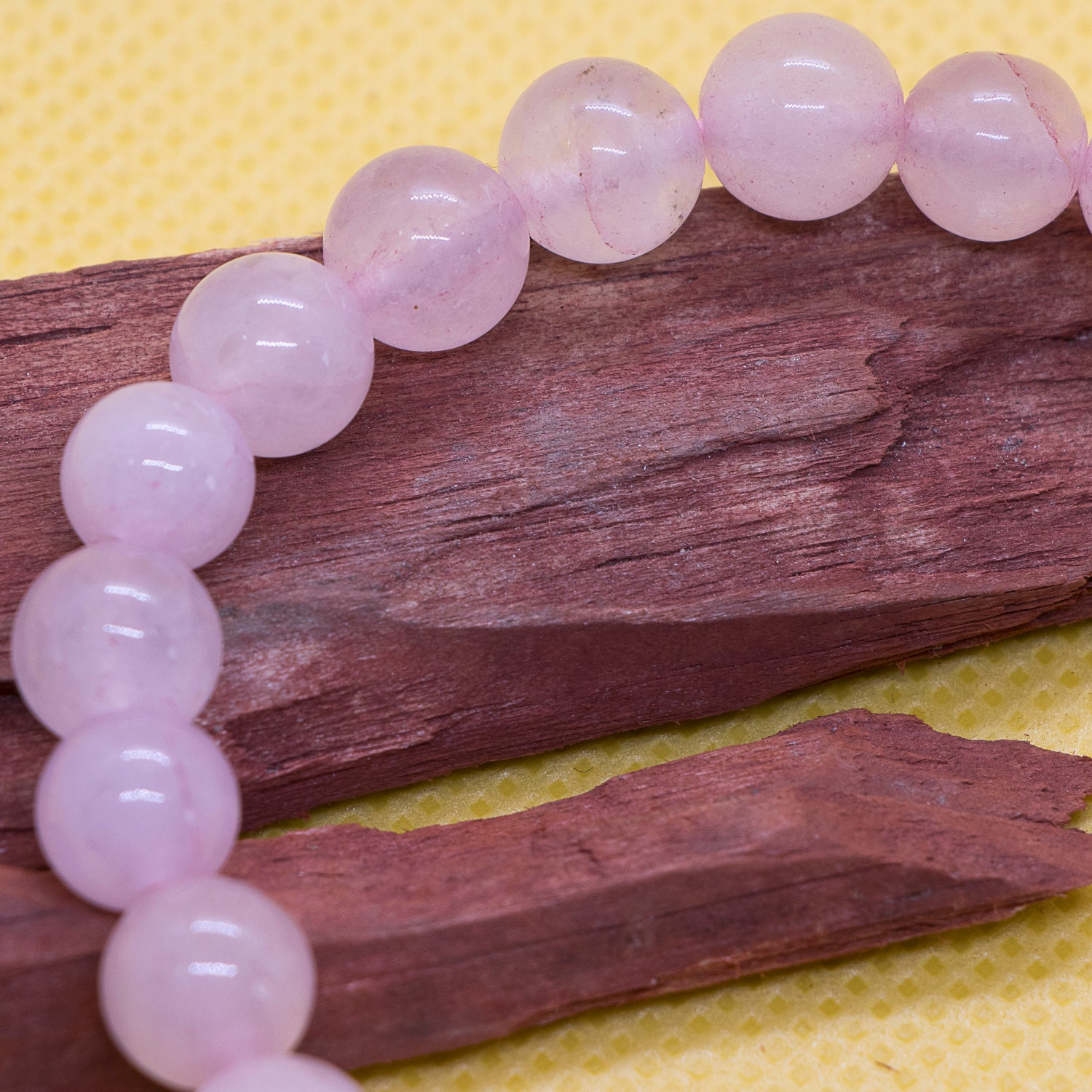 Pulsera de Cuarzo rosa - Amor y compasión